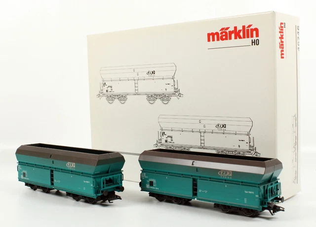 Märklin HO 46259 – Wagon Schauffele Déchargement Auto – 3 Rails – Occasion Comme Neuf