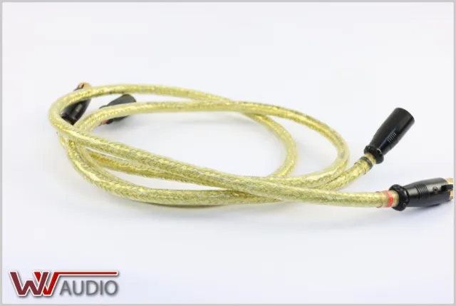 Wireworld Gold Eclipse lll Audio Interconnect XLR. Price is for the Pair. 100 CM