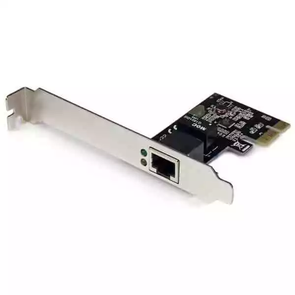 StarTech.com 1 Port PCI Express PCIe Gigabit Network Server Adapter NIC Card ...