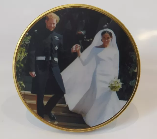 Harry and Meghan Wedding Gold Coin The Crown