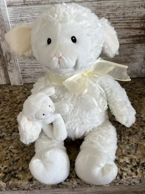 Baby GUND Animated Talking Nursery Time Lamb with 5 Nursery Rhymes, 10” Plush