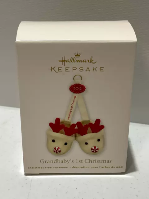 2012 Hallmark Keepsake Ornament Grandbaby's 1st Christmas New in Box