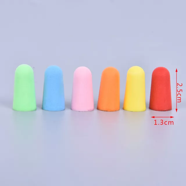 5Pairs Foam Ear Plugs Sleep Earplugs Noise Reduction Swimming Earplug Anti NYEWR 2