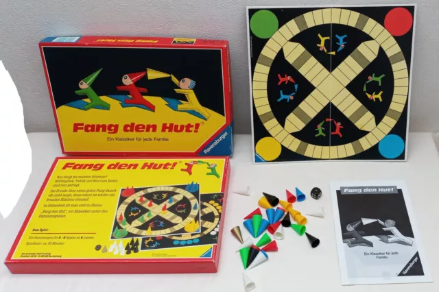 Ravensburger Fang den Hut! 1992 ab 6 Jahre, ab 2 Spieler