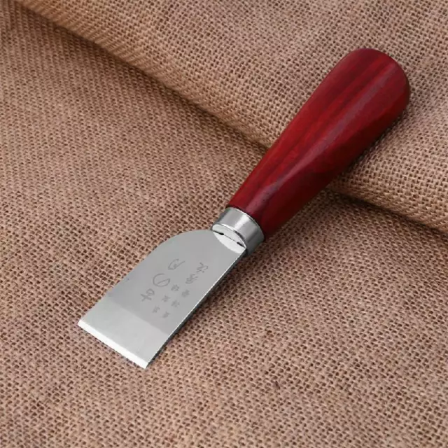 Leather Craft Skiving Sharp Handle Knife Leathercraft Handwork DIY Tool New 3