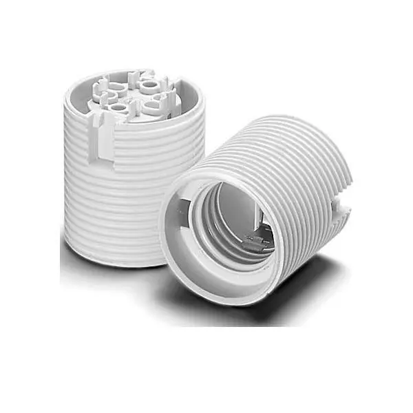 Montaggio Houben E27 109429 nero portalampada attacco plastica