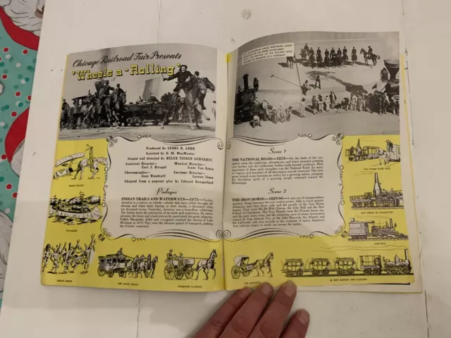 1949 Chicago Railroad Fair Official Guide Book 3