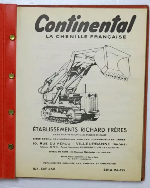 Catalogue Pièces détachées Richard Continental TP1100 3