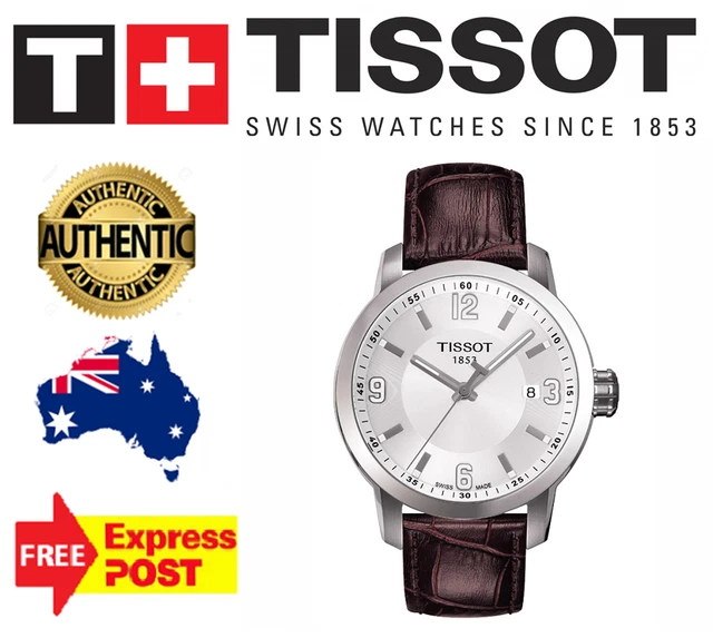 TISSOT T CLASSIC PR 100 T101.417.33.051.00 Black Red Mens Quartz