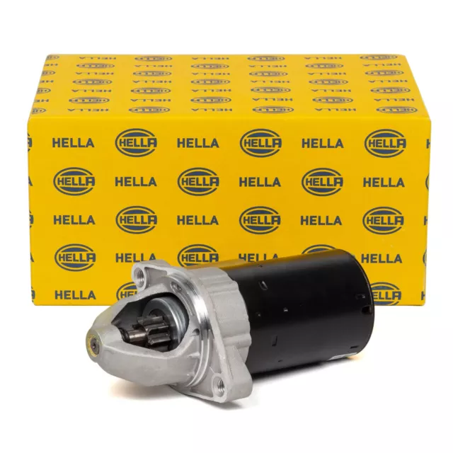 HELLA Anlasser Starter 12V 1,1 kW für MERCEDES W203 W204 W211 W212 R171/172 M271