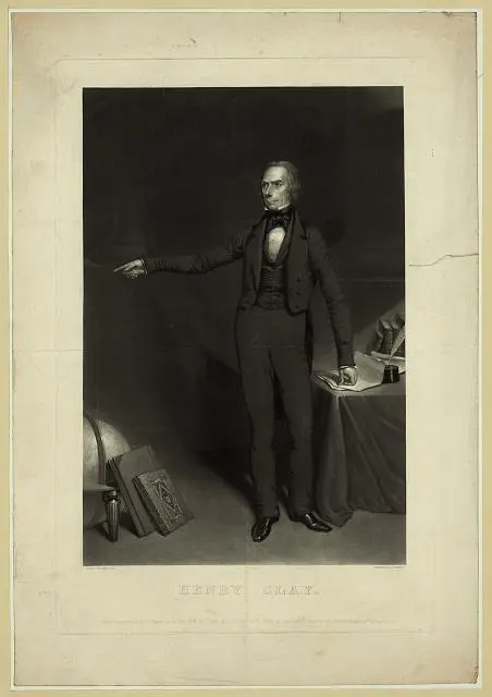 Henry Clay,c1844,United States Senator from Kentucky,American Politician