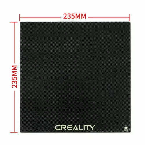 Creality 3D Glass Print Heat Bed Plate for Ender 3 Pro 3D Printer 235X235mm UK 3