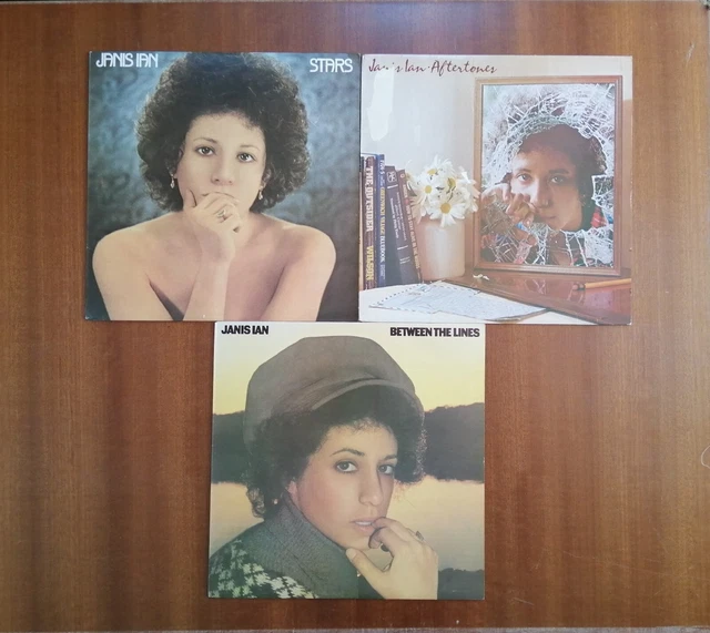 Janis Ian Vinyl Records - Stars, Aftertones & Between The Lines Albums - CBS