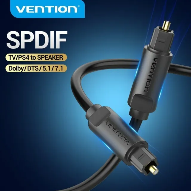 Coaxial Digital Audio Cable Fiber Optic Toslink SPDIF Lead Cord Amplifier TV Box