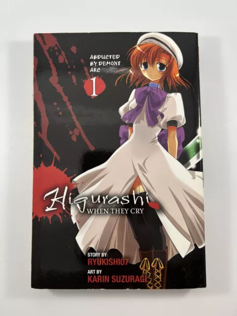 Higurashi When They Cry Abducted By Demons Arc Vol 1 Manga Book