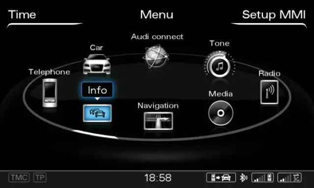 Audi 2023 MMI 3G+, 3G Plus HN+ Navigationskarte SD Update Audi Sat Nav Update