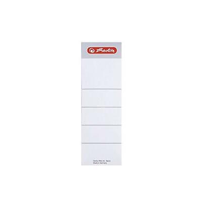 Herlitz Herlitz 9743105 Lot de 10 Etiquettes chemises Blanc 