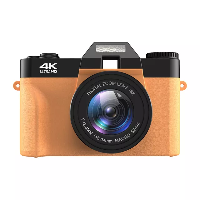 NEW 4K Digital Camera 48MP Pixel Autofocus Vlogging 3.0" Black