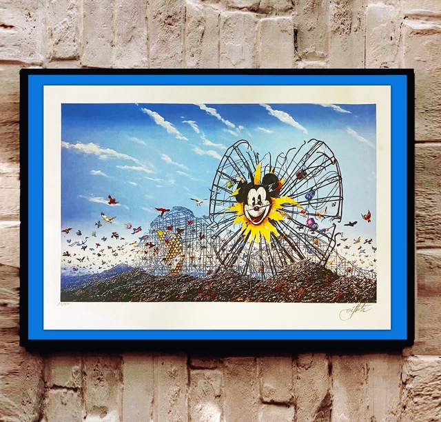 Jeff Gillette Mickey Rueda de noria . Edición limitada de 60 Firmada