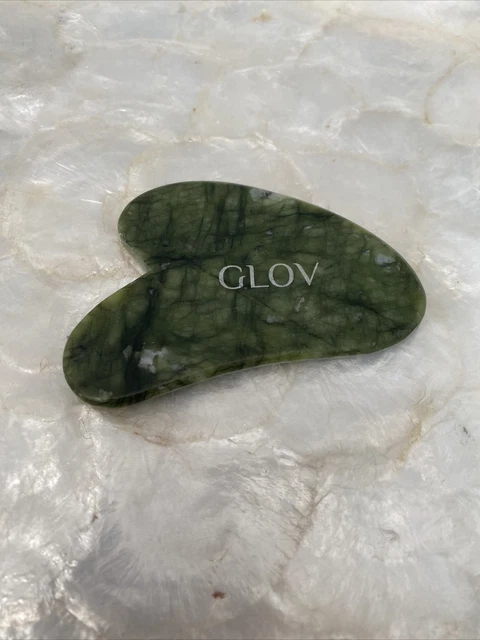 Piedra de masaje GLOV de jade verde de GLOV