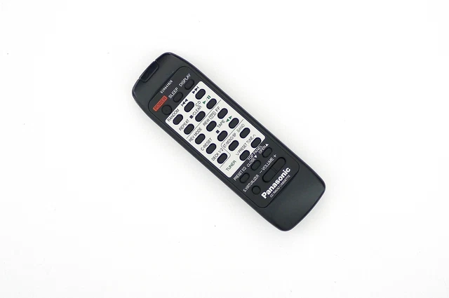 PANASONIC ORIGINAL GHETTO blaster RX-ED77 RX-ED707 Remote control 4328 ...