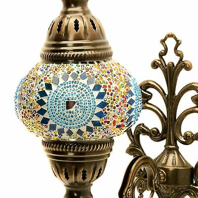 Applique murale en mosaïque turque Style marocain multicolore lampe lumière 3
