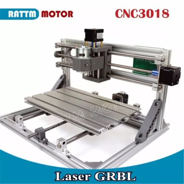 【USA】3 Axis Mini DIY GRBL Control 3018 CNC Router Milling Engraver Laser Machine 3