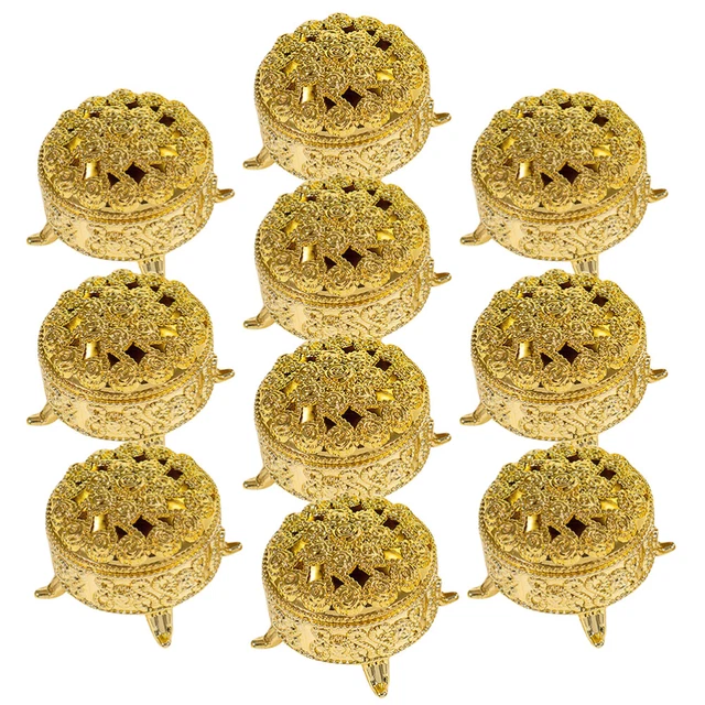 10pcs Boîtes-cadeaux Boîtes-cadeaux Boîtes de réception de mariage Boîte