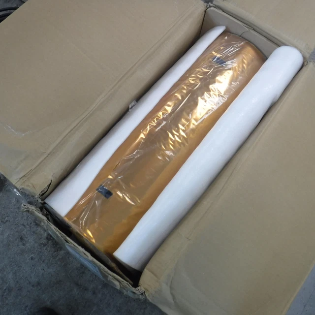 6400' Polyimide Film Roll 0.001"T x 27-1/2" W  Type 25000 Amber Color
