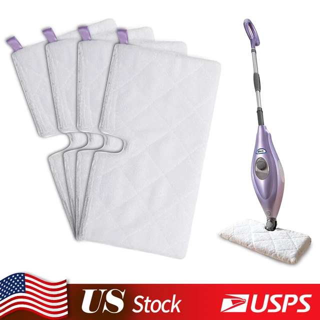4PACK WASHABLE STEAM Mop Pads for Shark Handheld Cleaners Steam Mop