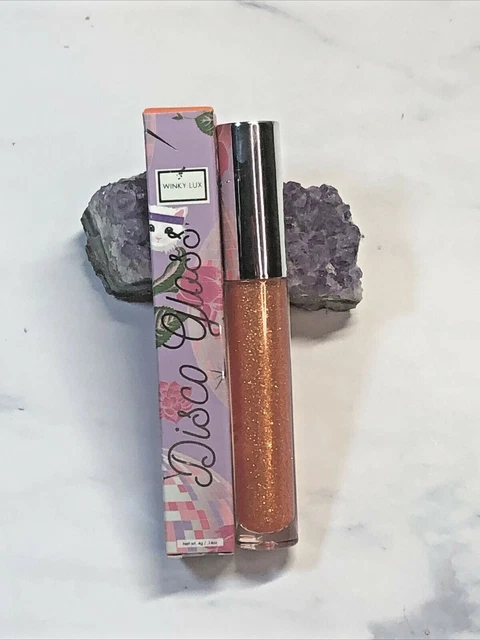Brillo labial WINKY LUX DISCO FOXY 0,14 oz con brillo y cambio de color