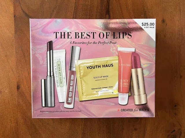 Macy’s The Best of Lips 6 Favorites For The Perfect Pout $57 Value! BNIB