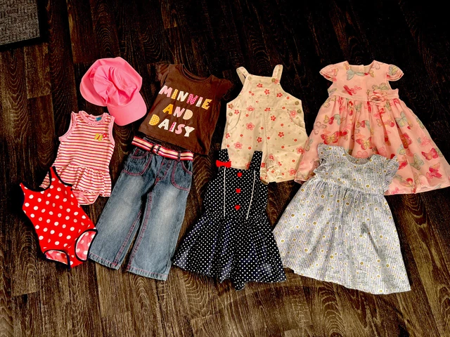 Girls bundle of summer clothes age 18-24 months