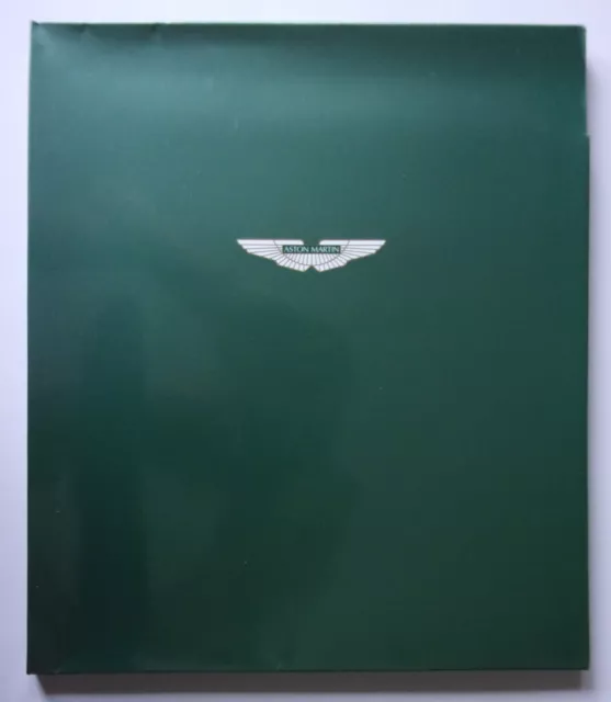 ASTON MARTIN orig 1999 UK Mkt Full Press Pack - DB7 DBR1 & V8 Vantage Le Mans