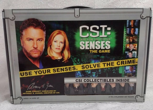 CSI: CRIME SCENE Investigation Senses Game Conceived by Anthony Zuiker ...