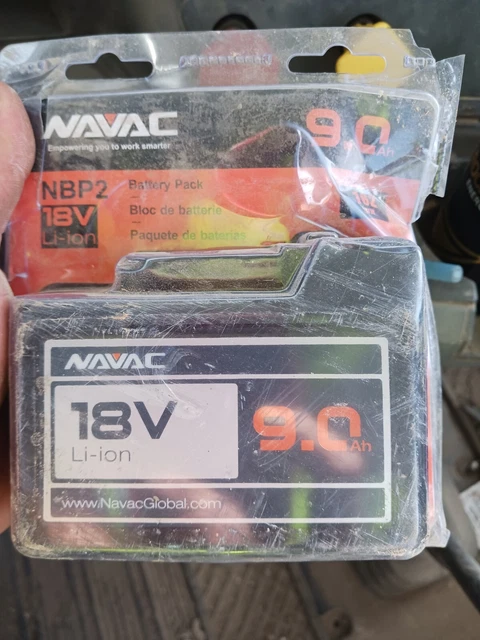 NAVAC NBP2 Lithium Ion Battery for NP2DLM and NP4DLM Vacuum Pumps
