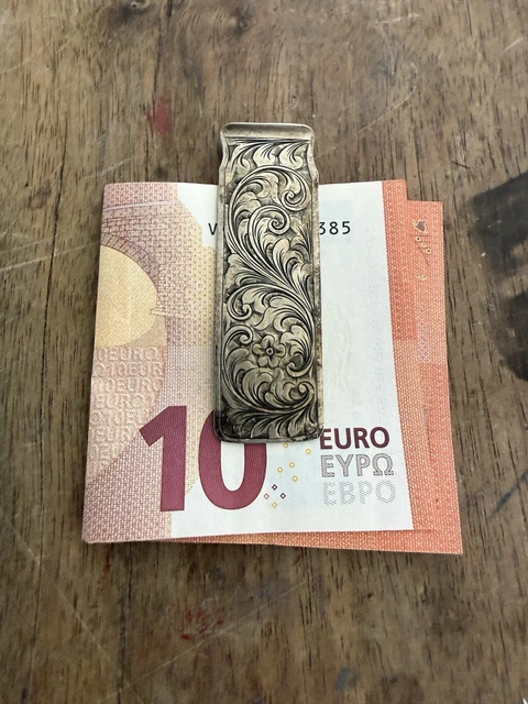 Pince à Billets / Money Clip Vintage - Orléans Garage Dauphine - Chasseur