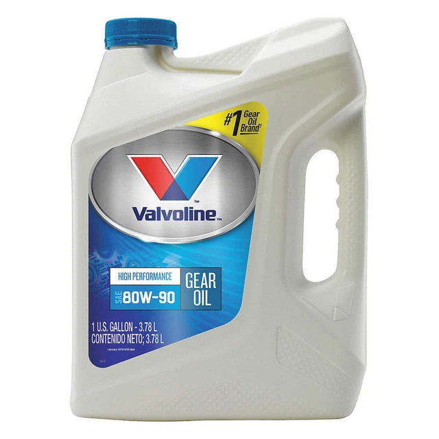 VALVOLINE 773732 Gear Oil,High Performance,1 Gal,80W-90