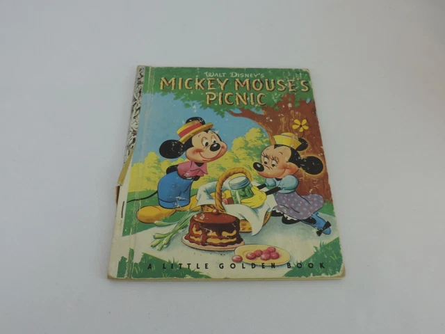 PETIT LIVRE D'OR Valse Disney's Mickey Mouse Picnic 1950 EUR 9,95