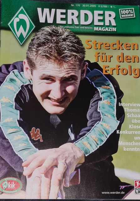 2004/05 1.BUNDESLIGA FC Bayern München SV Werder Bremen EUR 1,00