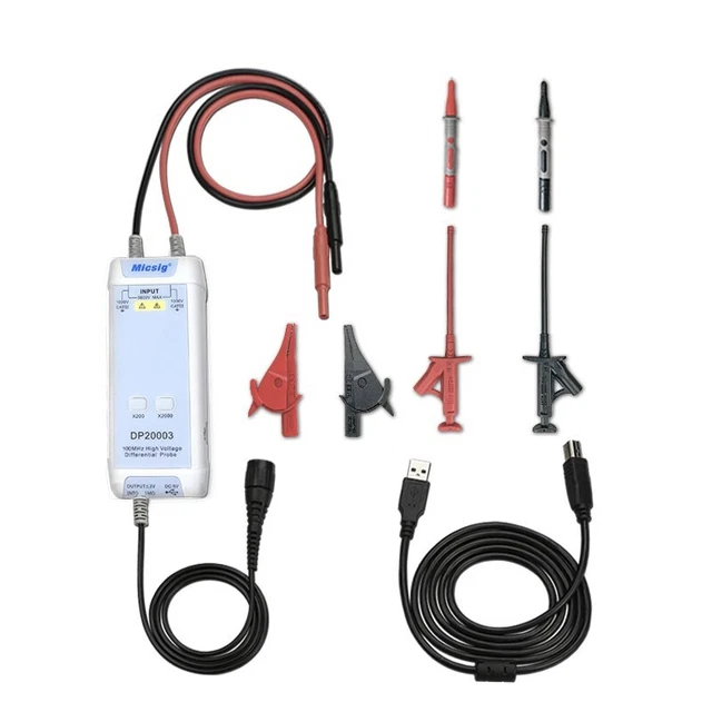 5600V 100MHz High Voltage Differential Probe 200X/2000X Attenuation Range