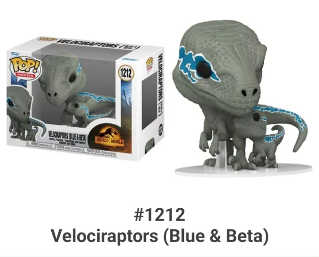 Funko pop blue velociraptor cheap