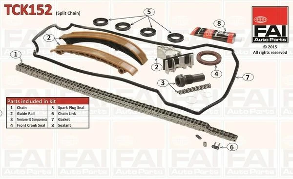 W203 Timing Chain Rails TIMING CHAIN KIT FOR MERCEDES W203 2.0 00->02 C180 C200 M 111.951 M 111 ...