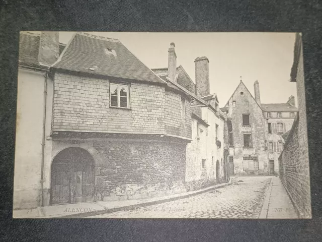CPA - 61 - ALENCON - Vieilles Maisons - Rue de la Juiverie