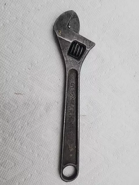 UTICA TOOLS #91-8 Adjustable Crescent Style Wrench 8 Inch Alloy Steel USA🇱🇷