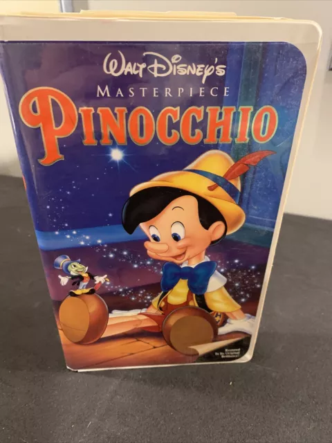 Walt Disney Masterpiece PINOCCHIO #239 movie vhs tape