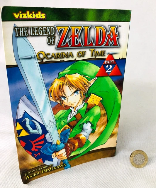 Zeida Nobel GRAPHIC NOVEL COMIC The Legend of Zelda Ocarina of Time Part 2 Vizkids ...