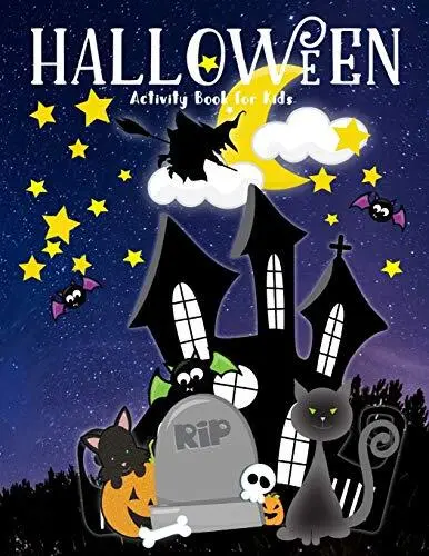 HALLOWEEN COLORING BOOKS FOR KIDS ages 4-8: Children Coloring and
