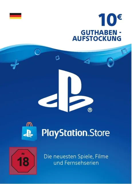 PlayStation Network Card 10 EUR Deutschland PSN Code Email