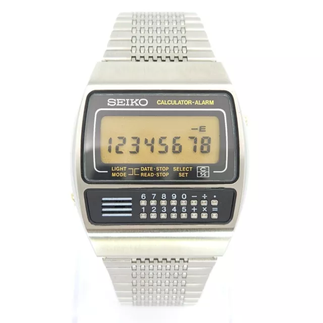 NOS SEIKO C359 5009 Shop Sample Display Of Vintage Digital